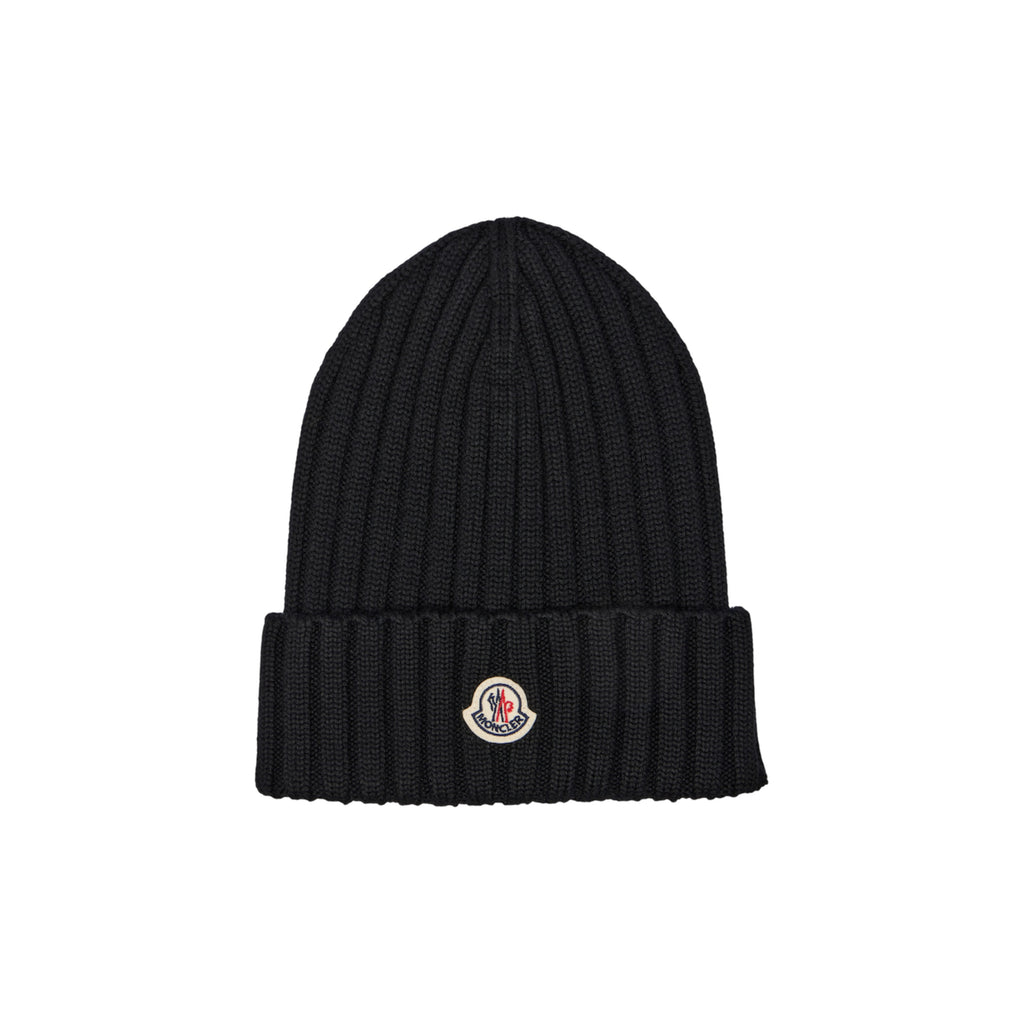 Moncler Ribbed Beanie | כובע צמר מונקלר