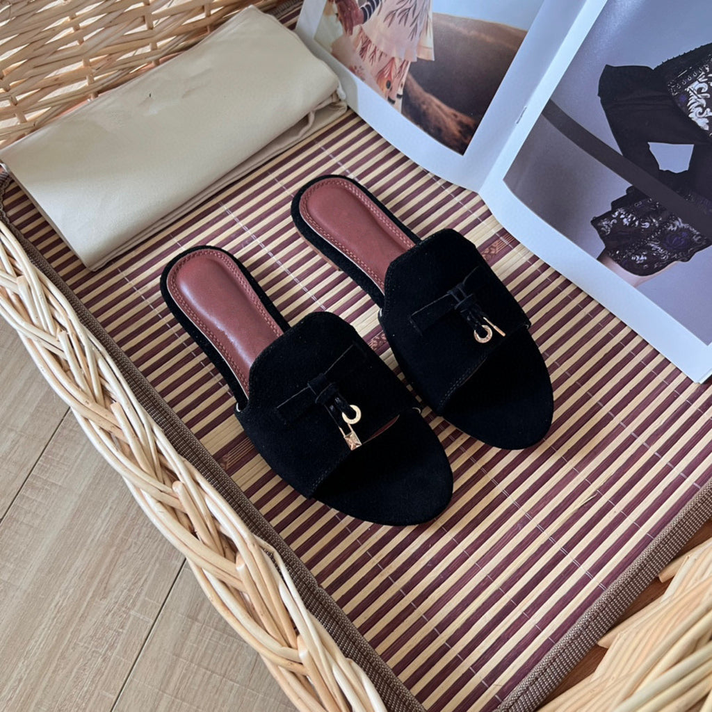 כפכפי לורו פיאנה - Loro Piana Summer Charms Slippers