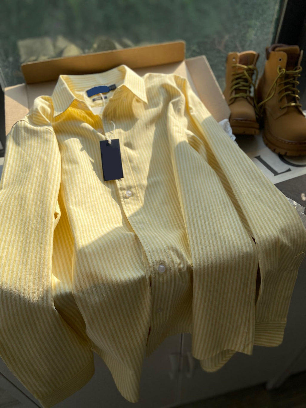 מכופתרת לורן פסים | Lauren Shirt