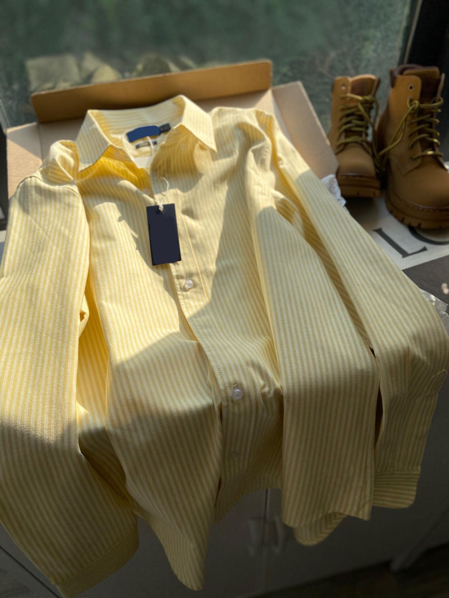 מכופתרת לורן פסים | Lauren Shirt