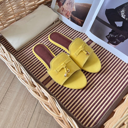כפכפי לורו פיאנה - Loro Piana Summer Charms Slippers