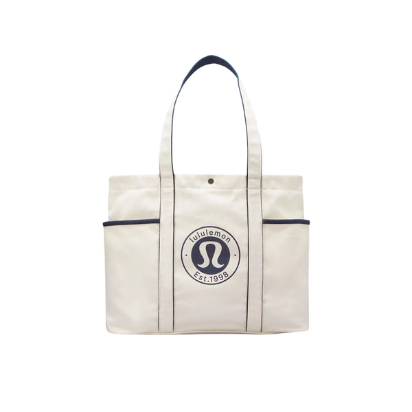Lululemon Canvas Tote Bag - תיק לארג׳ לולולמון