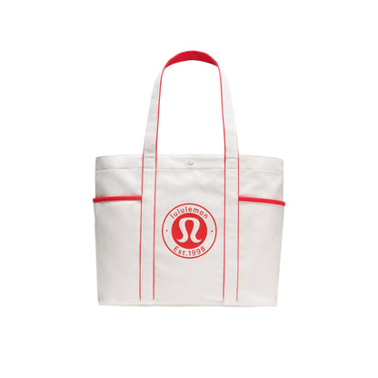 Lululemon Canvas Tote Bag - תיק לארג׳ לולולמון